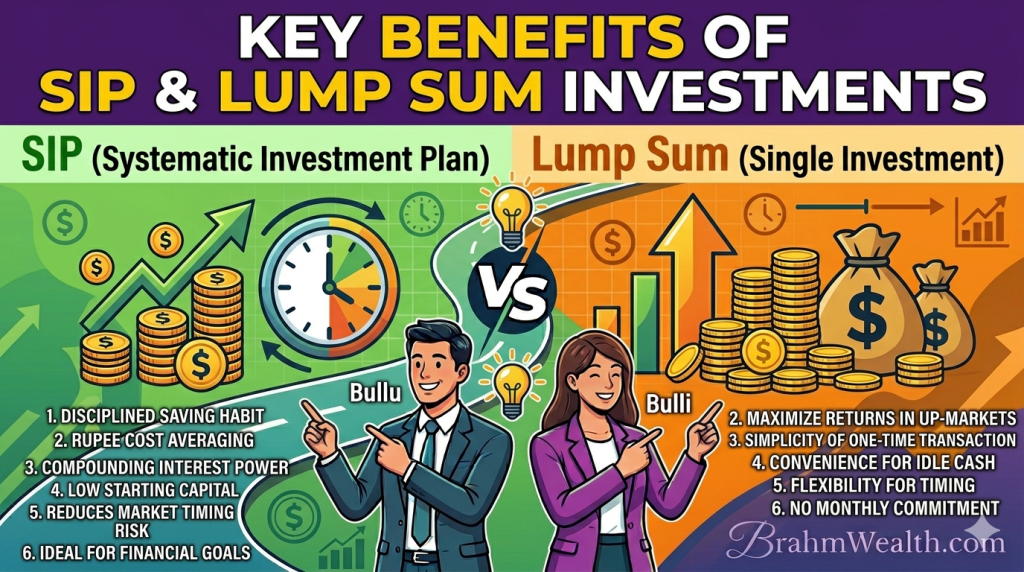 Key Benefits of SIP & Lump Sum