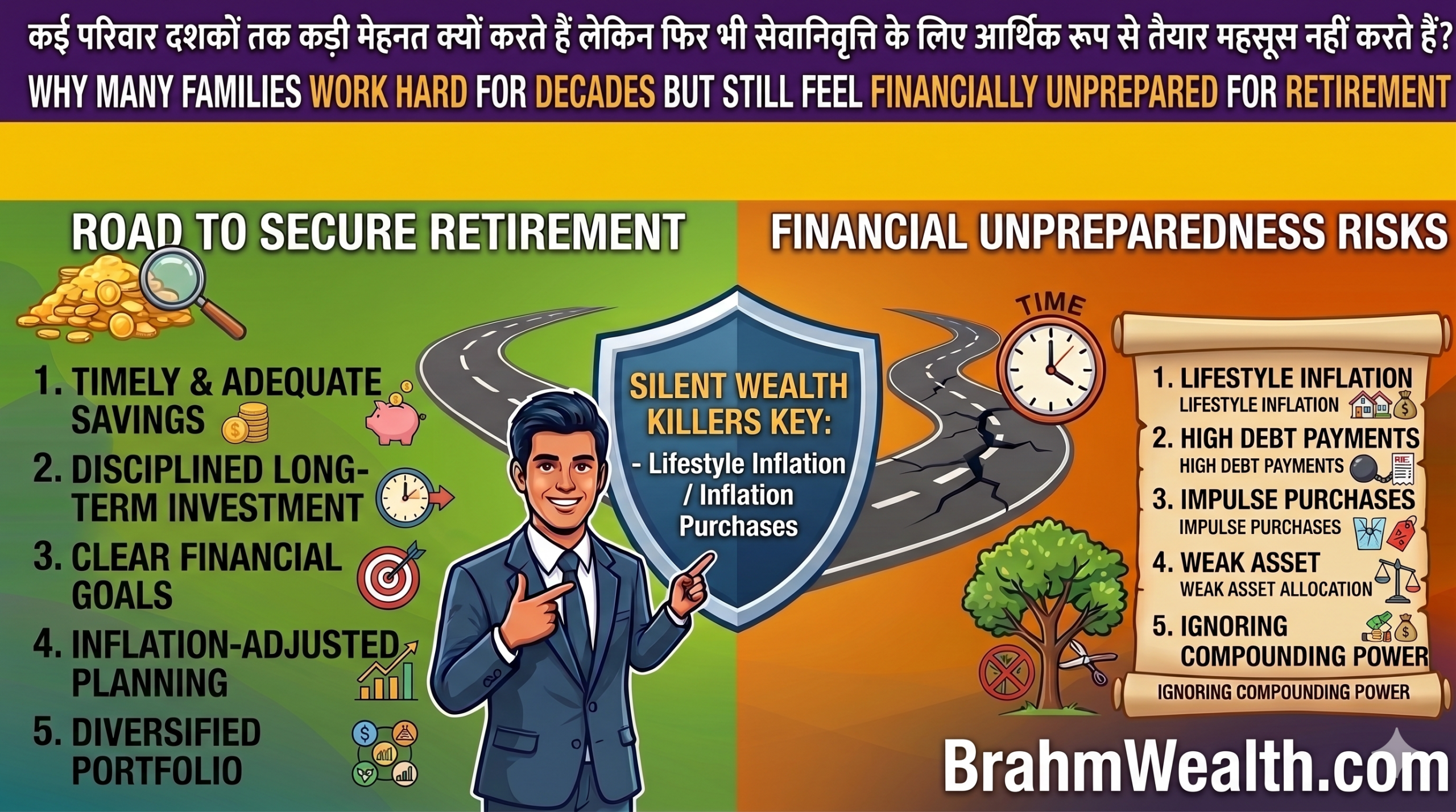 Why Many Families Feel Unprepared for Retirement