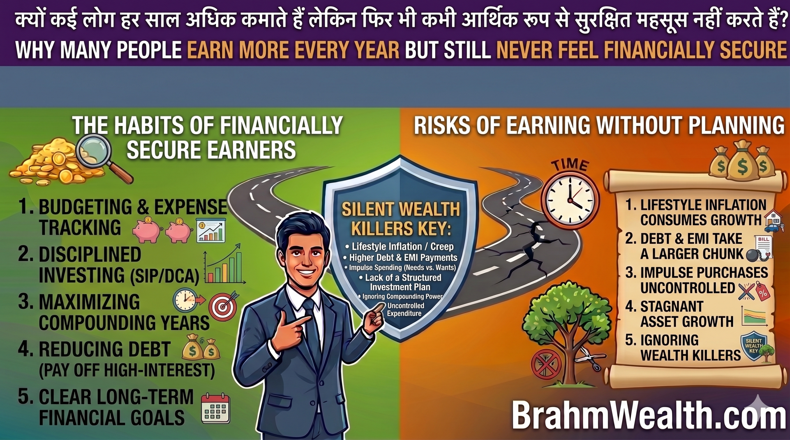 Why Higher Income Still May Not Create Financial Security